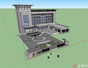 現(xiàn)代風(fēng)格煤礦辦公樓建筑設(shè)計(jì)中的SU模型與BIM技術(shù)開發(fā)應(yīng)用